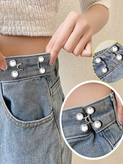 2pcs Tighten Waist Brooches